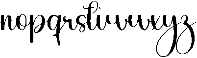 Butter Sugar Regular otf (400) Font LOWERCASE