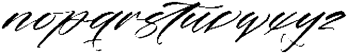 Butter Whisk Italic otf (400) Font LOWERCASE