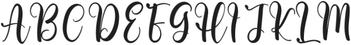 Butter White Regular ttf (400) Font UPPERCASE