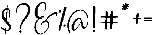 Butter and Blossom Regular otf (400) Font OTHER CHARS