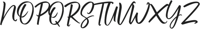 Buttercell Script otf (400) Font UPPERCASE