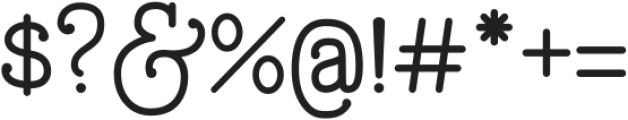 Buttercream Dream - Slab Serif otf (400) Font OTHER CHARS