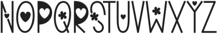 Buttercup Flower otf (400) Font LOWERCASE