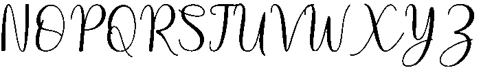 Buttercup otf (400) Font UPPERCASE
