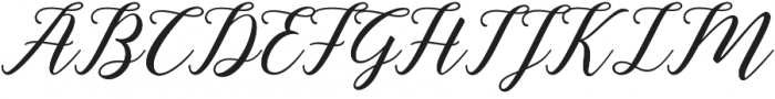 Butterflies Script otf (400) Font UPPERCASE