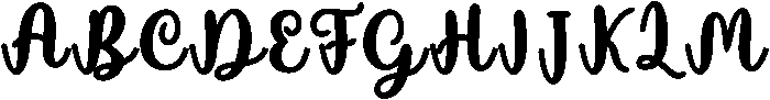Butterfly-Bold otf (700) Font UPPERCASE