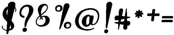 Butterfly-Italic otf (400) Font OTHER CHARS