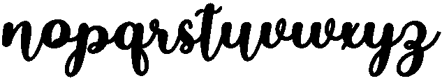 Butterfly-Italic otf (400) Font LOWERCASE