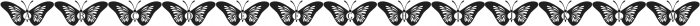 Butterfly Monogram Regular ttf (400) Font LOWERCASE