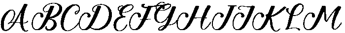 Butterfly Regular otf (400) Font UPPERCASE