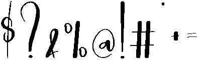 Butterfly Regular otf (400) Font OTHER CHARS