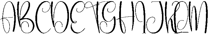 Butterfly Regular otf (400) Font UPPERCASE