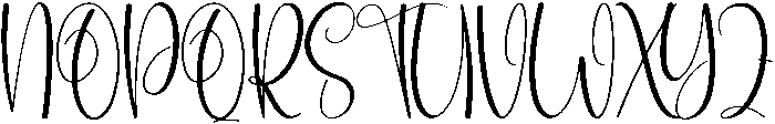 Butterfly Regular otf (400) Font UPPERCASE