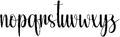 Butterfly Regular otf (400) Font LOWERCASE