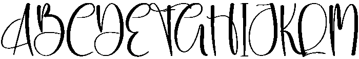Butterfly Regular otf (400) Font UPPERCASE