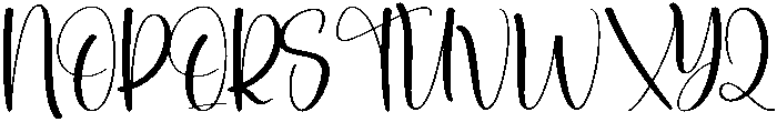 Butterfly Regular otf (400) Font UPPERCASE