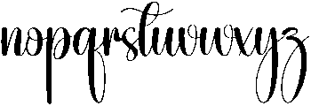 Butterfly Regular otf (400) Font LOWERCASE