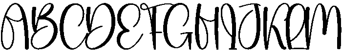 Butterfly Regular otf (400) Font UPPERCASE