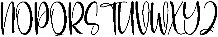 Butterfly Regular otf (400) Font UPPERCASE