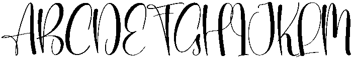 Butterfly Regular otf (400) Font UPPERCASE