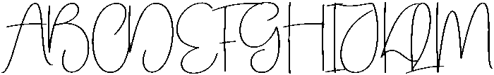 Butterfly Regular otf (400) Font UPPERCASE