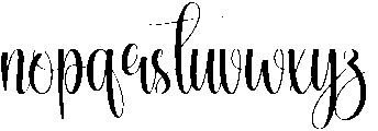 Butterfly Regular otf (400) Font LOWERCASE
