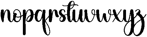 Butterfly Regular otf (400) Font LOWERCASE