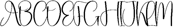 Butterfly Regular otf (400) Font UPPERCASE
