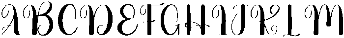 Butterfly Regular otf (400) Font UPPERCASE