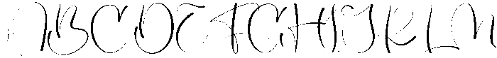 Butterfly Regular otf (400) Font UPPERCASE