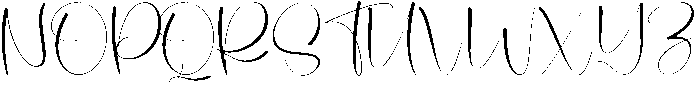 Butterfly Regular otf (400) Font UPPERCASE