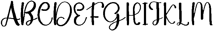 Butterfly Regular otf (400) Font UPPERCASE