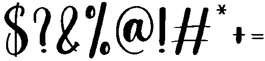 Butterfly Regular otf (400) Font OTHER CHARS