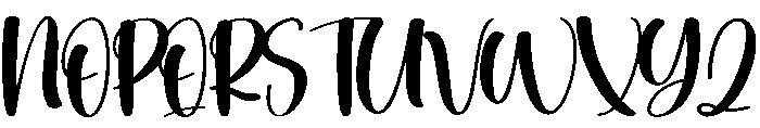 Butterfly Regular otf (400) Font UPPERCASE