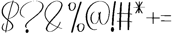 Butterfly Regular otf (400) Font OTHER CHARS