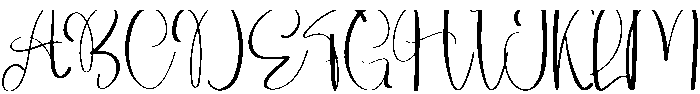 Butterfly Regular otf (400) Font UPPERCASE