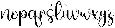 Butterfly Regular otf (400) Font LOWERCASE