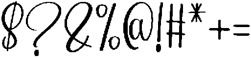Butterfly Regular otf (400) Font OTHER CHARS