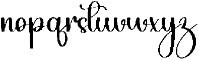 Butterfly Regular otf (400) Font LOWERCASE