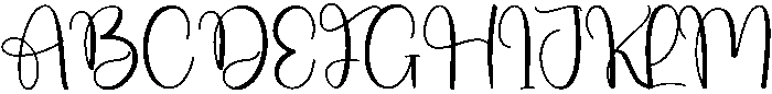 Butterfly Regular otf (400) Font UPPERCASE