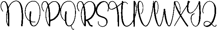 Butterfly Regular otf (400) Font UPPERCASE