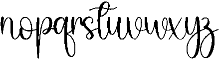 Butterfly Regular otf (400) Font LOWERCASE