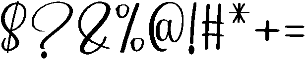Butterfly Regular otf (400) Font OTHER CHARS