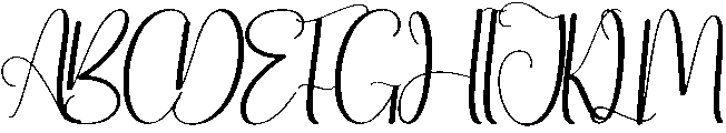 Butterfly Regular otf (400) Font UPPERCASE
