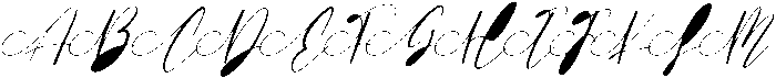Butterfly Regular otf (400) Font UPPERCASE
