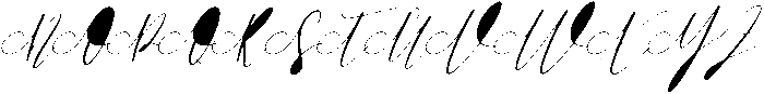 Butterfly Regular otf (400) Font UPPERCASE