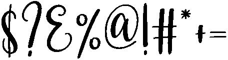 Butterfly Regular otf (400) Font OTHER CHARS