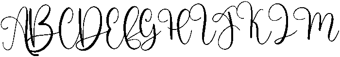 Butterfly Regular otf (400) Font UPPERCASE