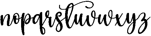 Butterfly Regular otf (400) Font LOWERCASE