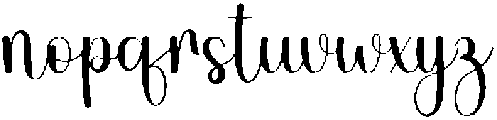 Butterfly Regular otf (400) Font LOWERCASE